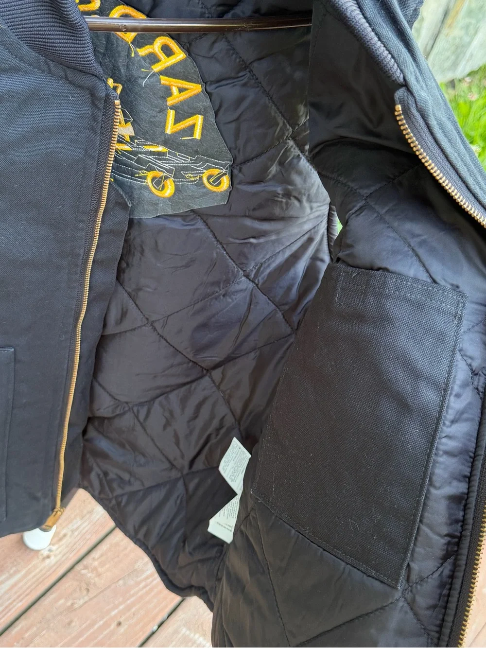 Carhartt Black Men's XL Work Vest Utility